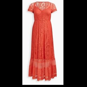 SOLD!! Torrid Lace Dress